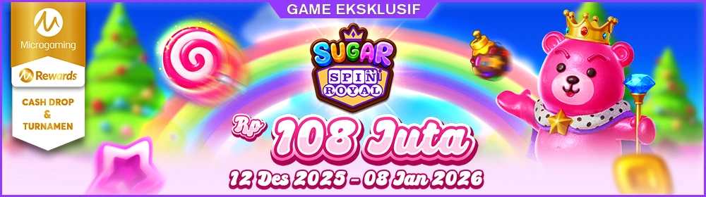 Turnamen and Cashdrop Sugar Spin Royal